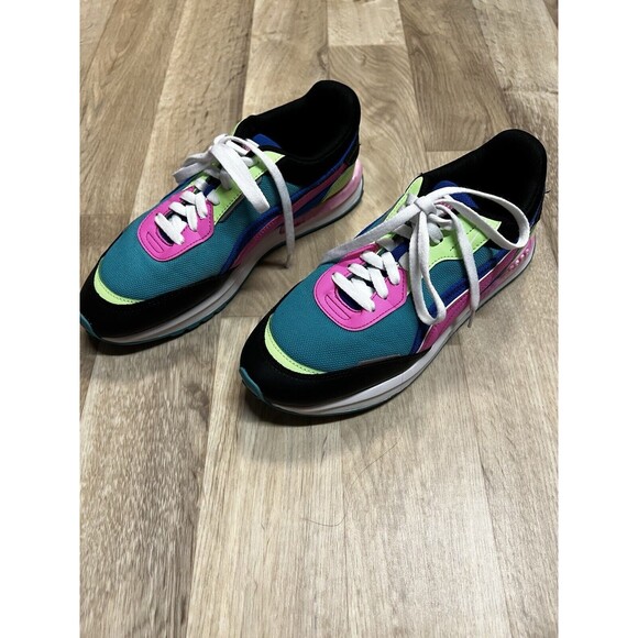 Puma Women's City Rider Marble Sneakers sz 11 - Picture 2 of 14